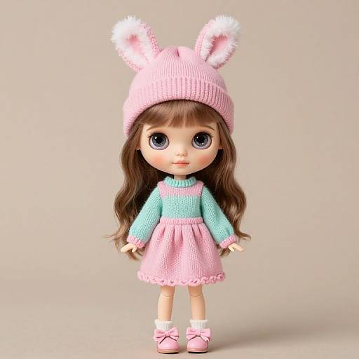 Charming Blythe Doll in Knitwear