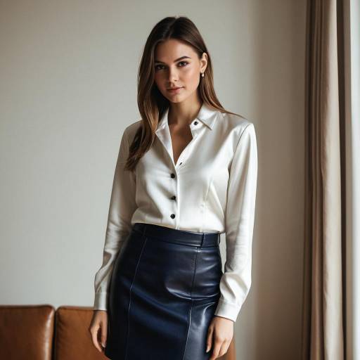 Elegant Indoor Fashion Portrait of a Woman