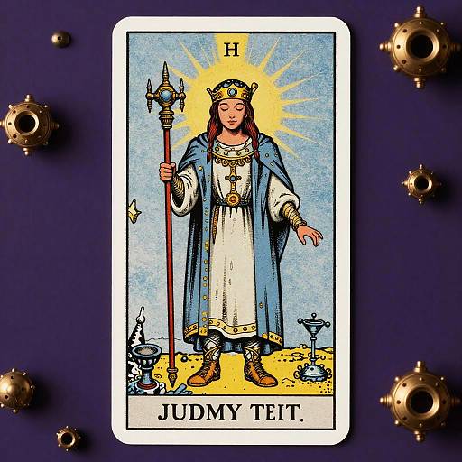 Psychedelic Steampunk Judgement Tarot