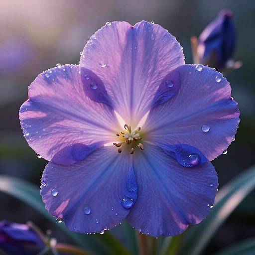 Exotic Flower Bloom in Mystical Garden