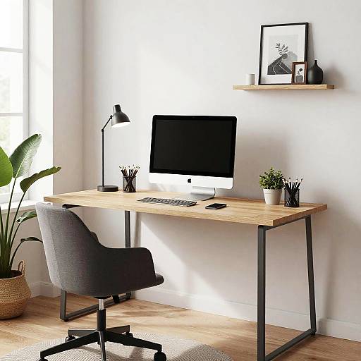 Minimalist Modern Workspace Design