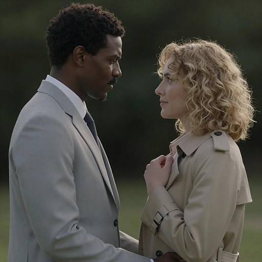 Intimate Outdoor Portrait of Love