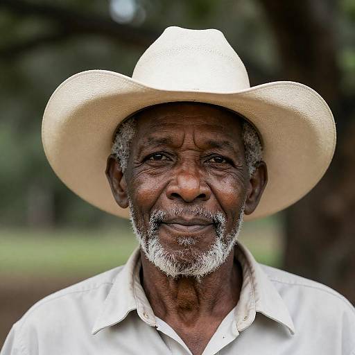 Gentle Portrait of an Elderly Man