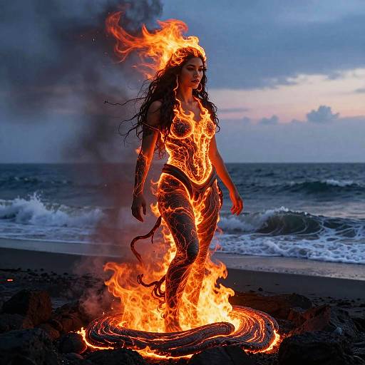 Pele, Goddess of Volcano Fire