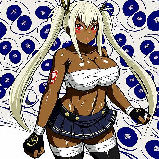 Illustration of Musashi kai (kancolle), kantai collection in the style of Hisae (hisae collect)