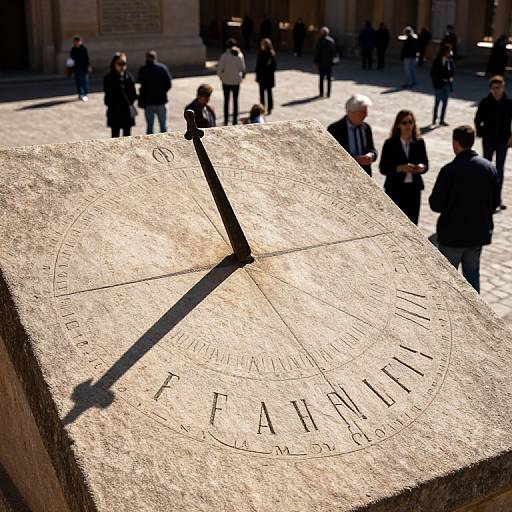 Ancient Sundial Foretelling Future Events