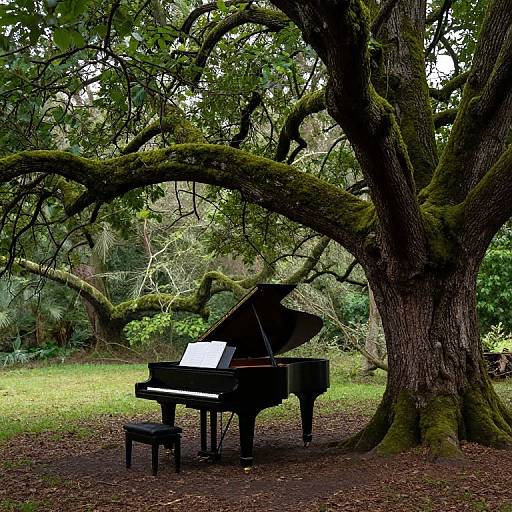 Mystical Forest Piano Harmony