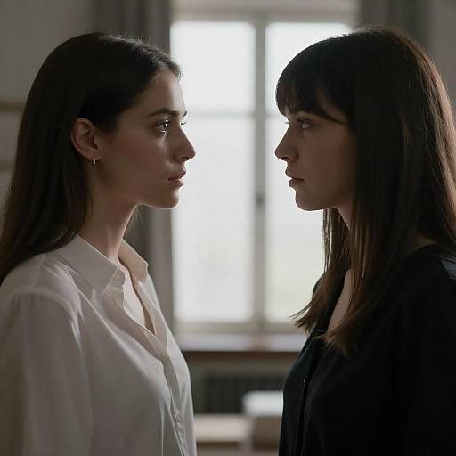 Intimate Encounter in Dim Light