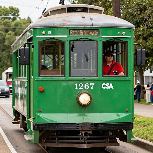 Vintage Twin City Trolley at Talbot Park