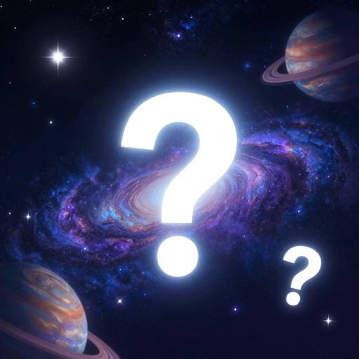 Cosmic Galaxy Trivia Background