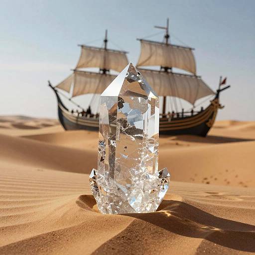 Desert Thief Crystal Art