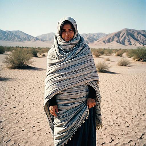 Evelyn in Desert Mummy Costume