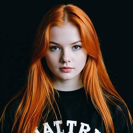 Realistic Teen Girl in Halloween Vibes