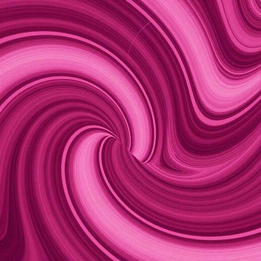 Pembe Abstract Pink and Magenta Art