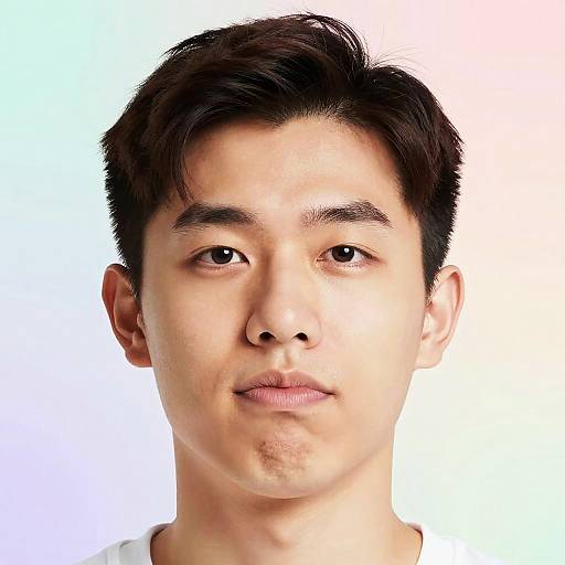 Humorous Fat Face Filter Portrait