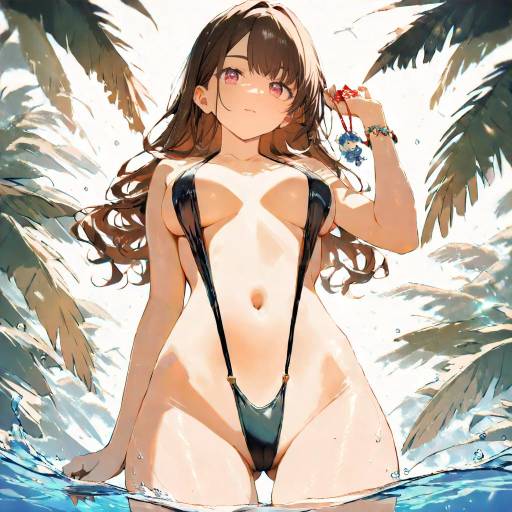 Summer Day at the Pool with Charm