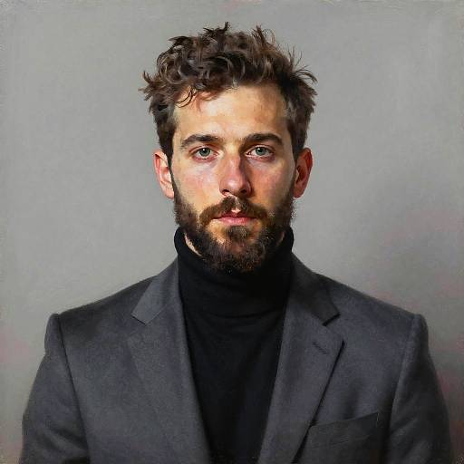 Photorealistic Portrait of Mature Man