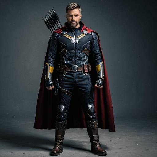 Hawkeye Costume from MCU - Male Figure