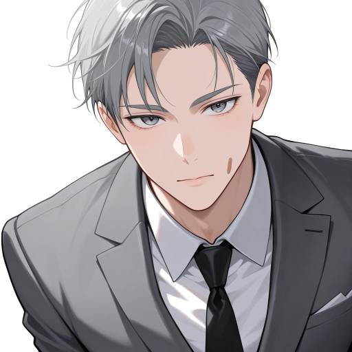 Formal Portrait of a Thoughtful Male Formal Portrait of a Thoughtful Male