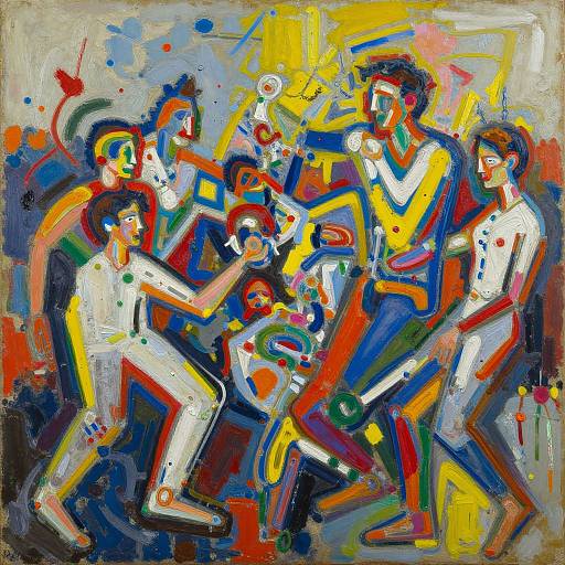 Wild Abstract Expressionist Chaos