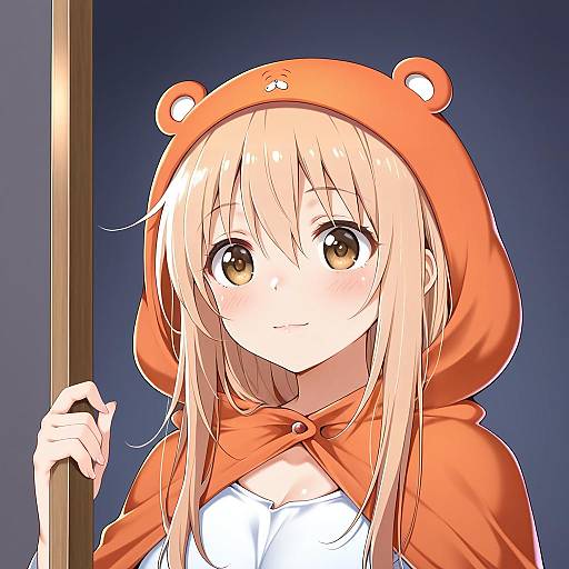 Illustration of Doma umaru, himouto! umaru-chan in the style of Kippuru