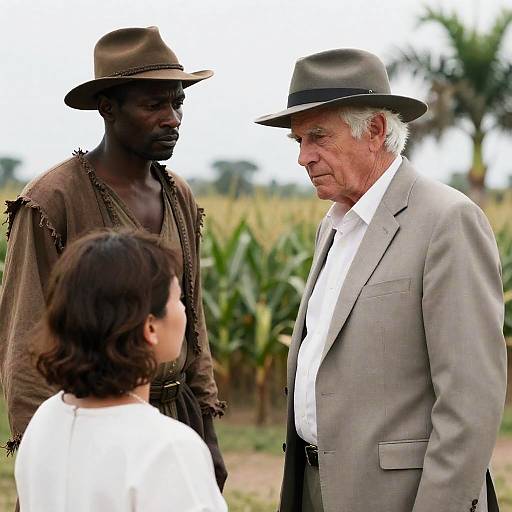 Emotional Encounter in a Cornfield
