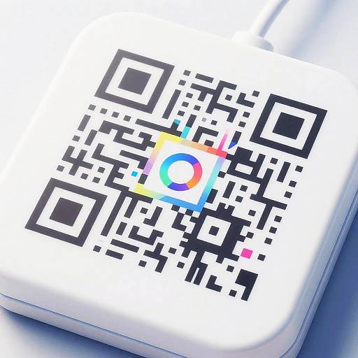 Colorful AI-Generated QR Code Art