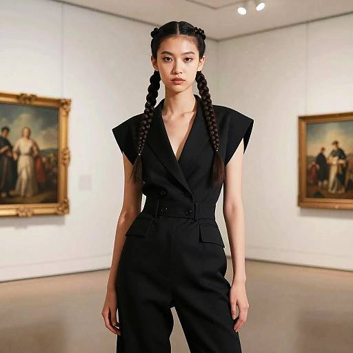 Two-Strand Twists in Avant-Garde Fashion