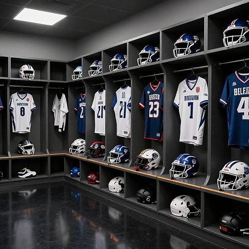Elite Sports Training Locker Room