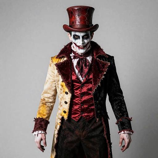 Sinister Carnival Ringmaster Halloween Outfit