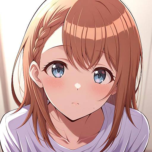 Illustration of Hanasato minori, project sekai in the style of Eruu (eruuman)