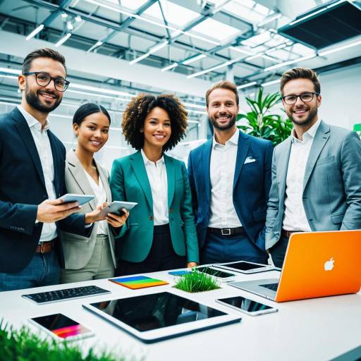 Futuristic Team Promoting Clean Technology