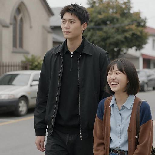 Casual Street Portrait in Daylight