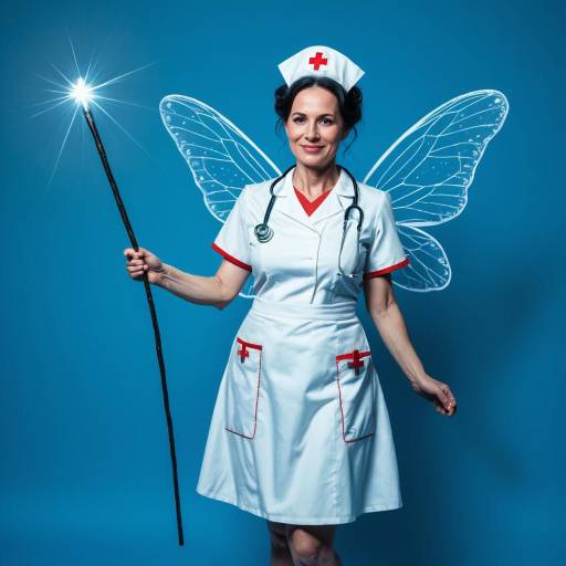 Friendly Nurse Fairy with Magic Wand