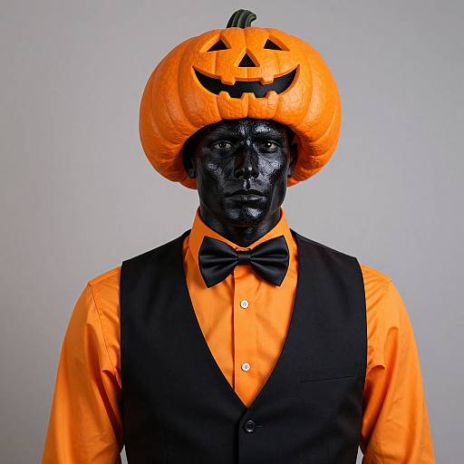 Vibrant Halloween Mannequin Costume