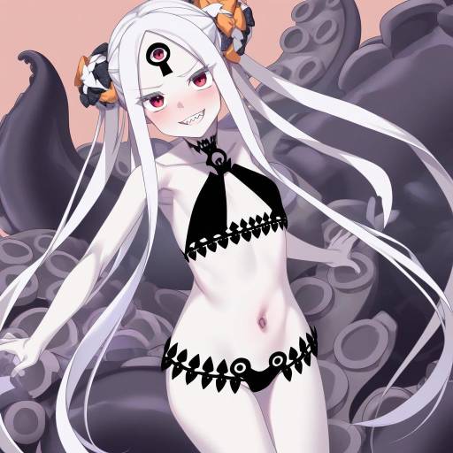 Illustration of Abigail williams (swimsuit foreigner) (first ascension) (fate), fate/grand order in the style of Racer (magnet)