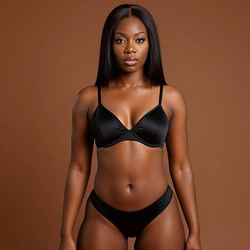 Confident African American Woman Portrait