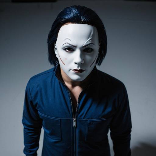 Stylish Michael Myers Cosplay Photography