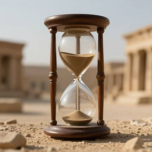 Ancient Hourglass and Time's Secrets