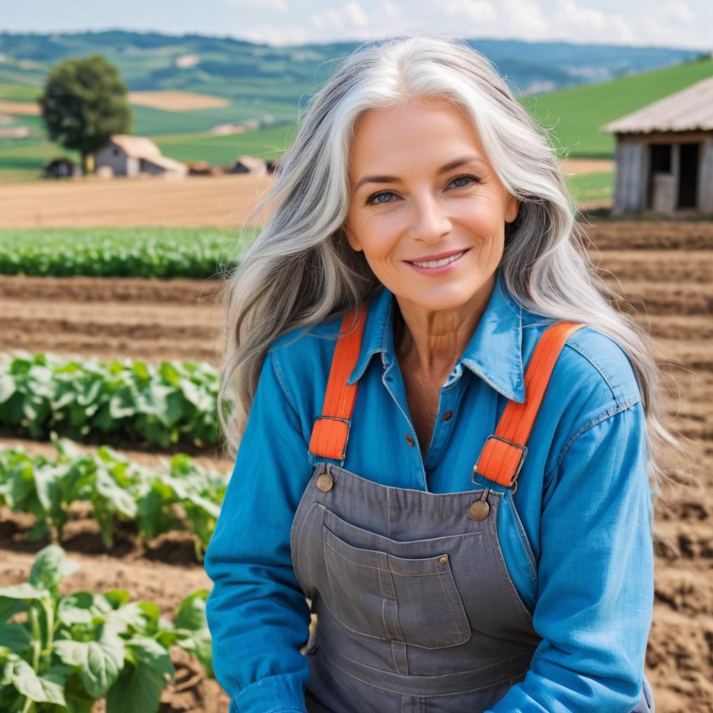 Charming Italian Nona on the Farm