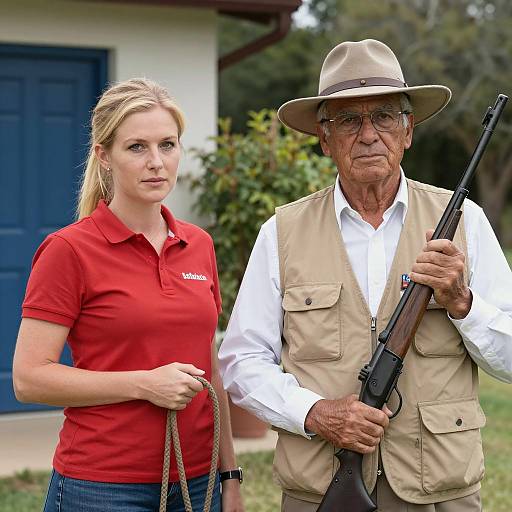 Outdoor Portrait of Two People