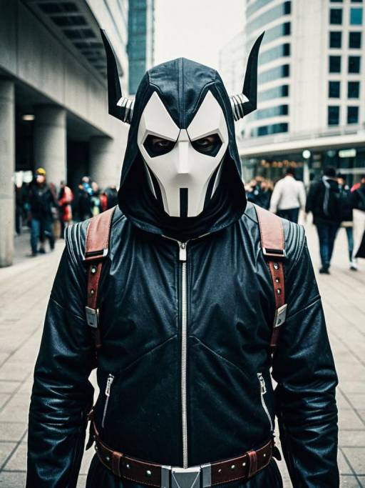 Realistic Man in Bleez Cosplay Costume