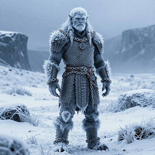 Frost Giant in Icy Chainmail