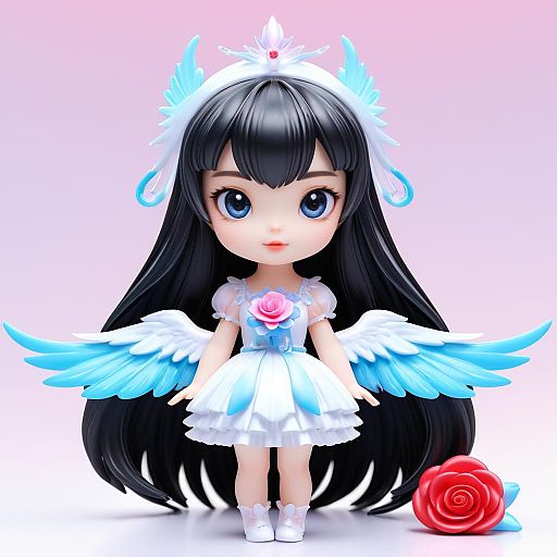 Majestic Pegasus: Pop Mart Style Toy Majestic Pegasus: Pop Mart Style Toy