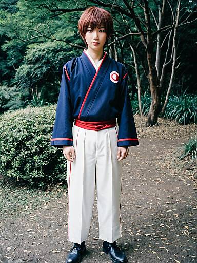 Cosplay photo of morisawa chiaki. Costume clothes