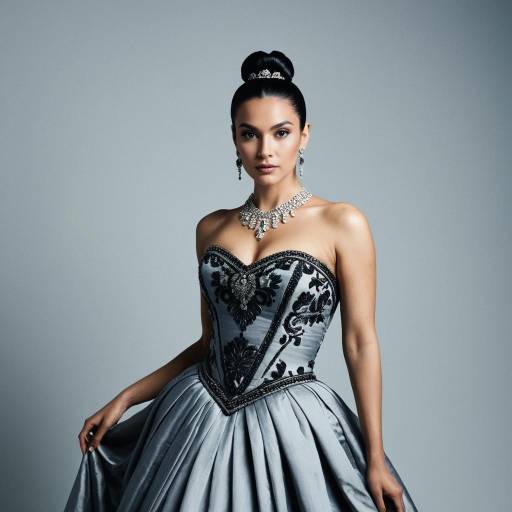 Regal Elegance of a Timeless Woman