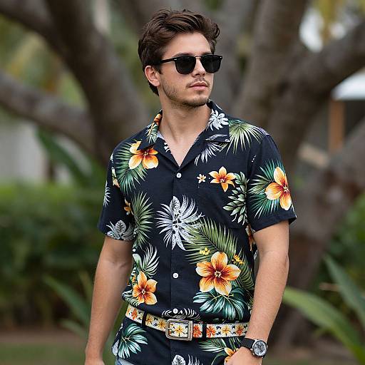 Tropical Vacation Outfit for Man