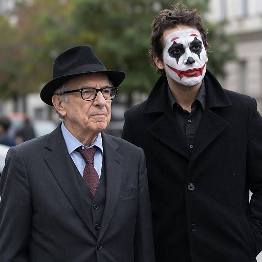 Contrasting Generations in Urban Landscape