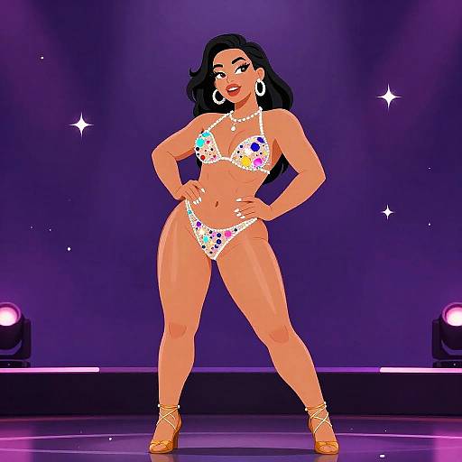 Glamorous Bold Dance Performance