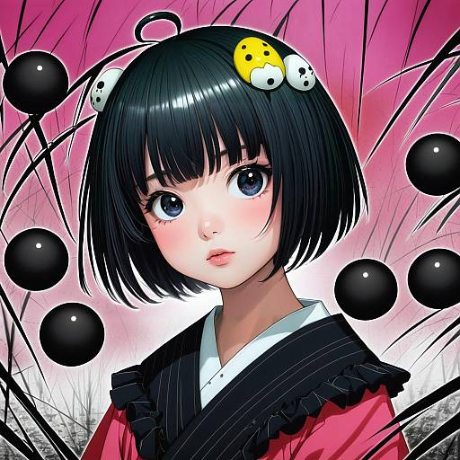 Illustration of Araragi tsukihi, monogatari (series) in the style of Yutazou